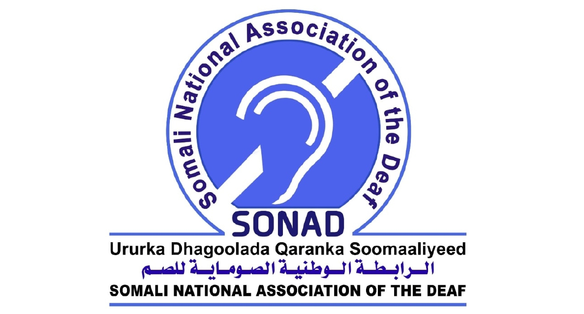 Somali National Association of the Deaf logo